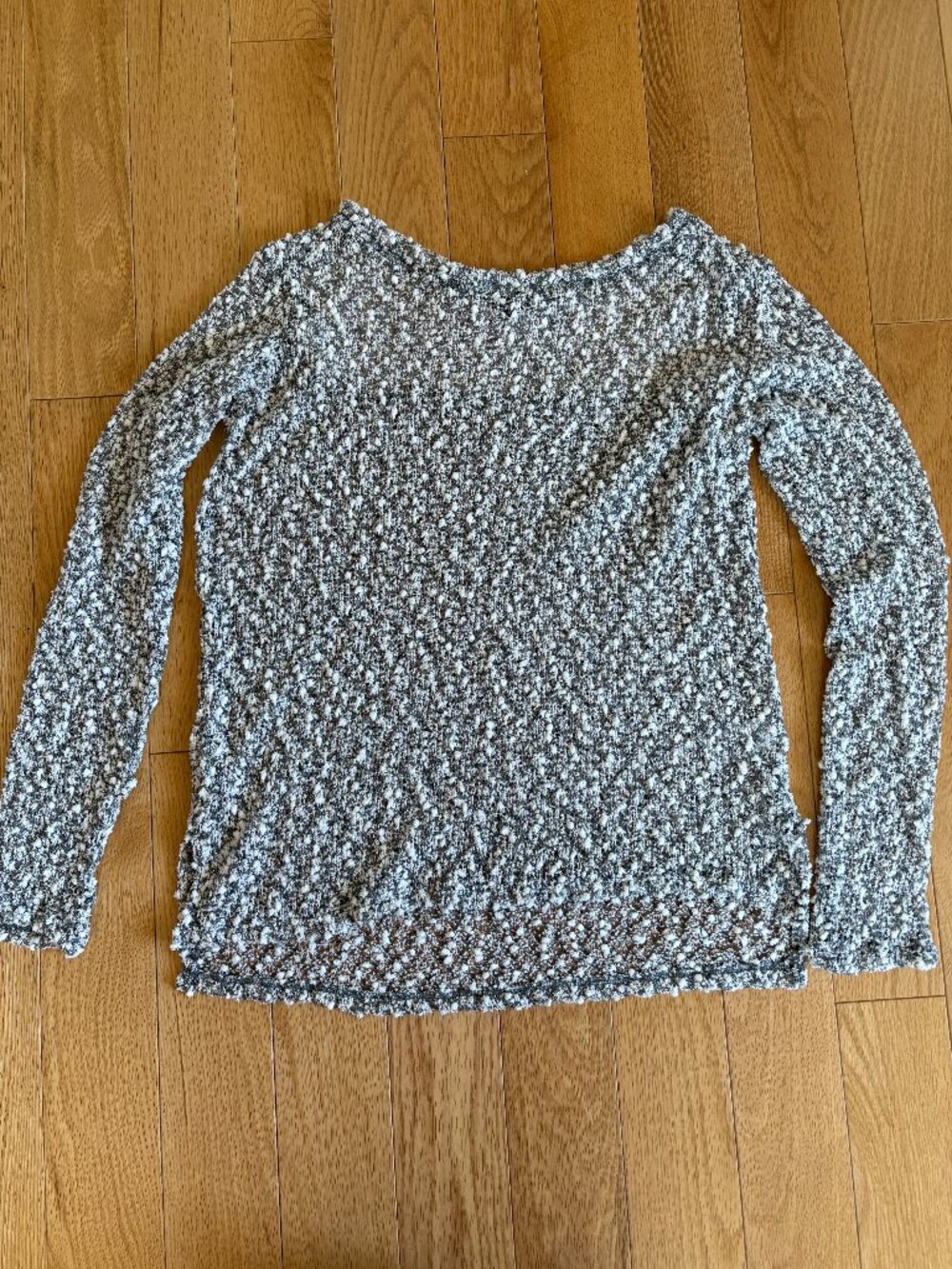 Aeropostale Glitter Boucle Sweater Top